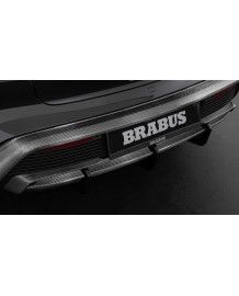 Extension de pare-chocs arrière Carbone BRABUS PORSCHE TAYCAN Turbo S (2020+)