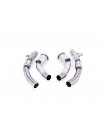 Downpipe / Suppression Catalyseurs MILLTEK Audi RS6 / RS7 C8 FAP/OPF (2020+)