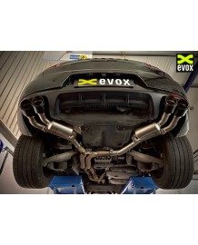 Echappement inox EVOX Porsche Macan S / GTS / Turbo (95B)(2014+)(2019+) -Silencieux à valves