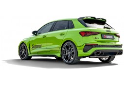 Echappement AKRAPOVIC Audi RS3 8Y Sportback (2021+)- Ligne Fap-Back à valves