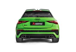 Echappement AKRAPOVIC Audi RS3 8Y Sportback (2021+)- Ligne Fap-Back à valves