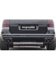 Echappement CARGRAPHIC Porsche Cayenne 955 Turbo 4,5l V8 -Silencieux à valves
