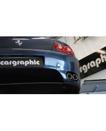 Echappement inox CARGRAPHIC Ferrari 456 GT / GTA / MGT / MGTA 5.5 V12 -Silencieux