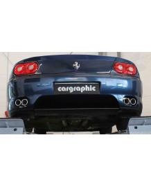 Echappement inox CARGRAPHIC Ferrari 456 GT / GTA / MGT / MGTA 5.5 V12 -Silencieux