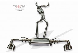 Echappement CENDE Exhaust Porsche Cayenne 955/957 Turbo V8 (2002-2010)- Ligne Cat-Back à valves