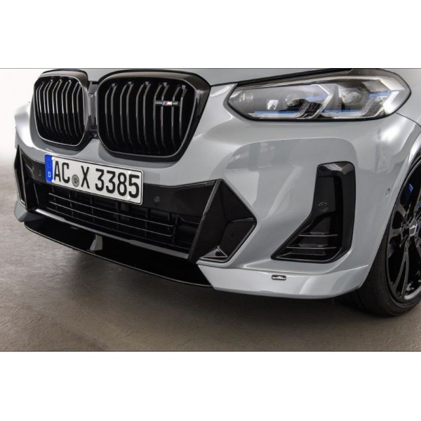 Spoiler Avant + Lame AC SCHNITZER BMW X3 G01 / X4 G02 / iX3 G08 Pack M (08/2021+)