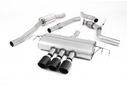 Ligne d'échappement inox Cat/Fap-Back MILLTEK HONDA Civic Type R FK8 2.0 i-VTEC (2017+)(Road+)