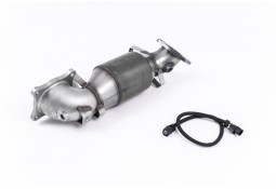 Downpipe + catalyseurs sport HJS MILLTEK HONDA Civic Type R FK2 2.0 i-VTEC (2015-2017)