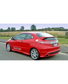 Ligne d'échappement inox Cat-Back MILLTEK HONDA Civic Type R 2.0 i-VTEC FN2 (2007-2012)