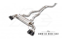 Echappement Inox Fi EXHAUST BMW X3 M40i / X4 M40i (G01/G02) (2018+) - Ligne Cat-Back à valves