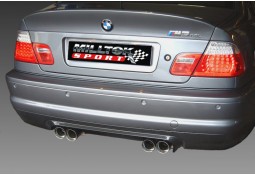 Echappement inox MILLTEK BMW M3 E46 3,2 Coupé & Cabriolet + CSL (2001-2007): Silencieux