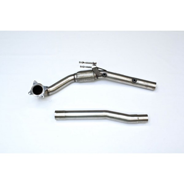 Downpipe + Suppression catalyseurs MILLTEK Audi A3 2,0 TFSI Quattro 5 Portes SportBack 8P (2004-2012)