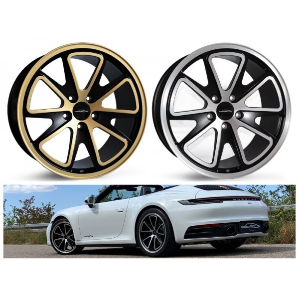 4 Jantes SPEEDART FOX-EVO-II Forged 9x20"//11,5x21" Porsche 992