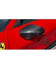 Coques de rétroviseurs Carbone NOVITEC Ferrari SF90