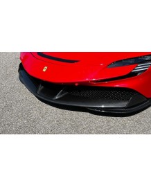 Partie centrale spoiler avant Carbone NOVITEC Ferrari SF90