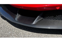 Partie centrale spoiler avant Carbone NOVITEC Ferrari SF90