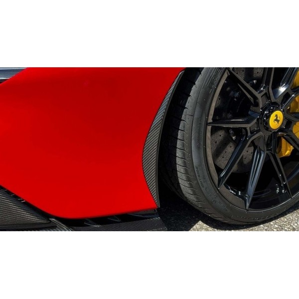 Extensions latérales pare-chocs avant Carbone NOVITEC Ferrari SF90
