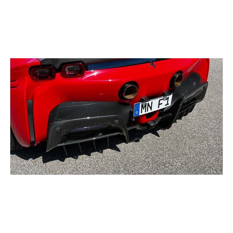 Garniture / Protection Arrière D'origine Pour Ferrari F355 - Baguette De Coffre, Référence 64107900, Occasion