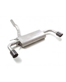 Echappement inox RAGAZZON BMW 128ti 5 portes F40 (2021+): Silencieux à valves (Homologué)