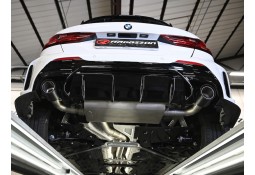 Echappement inox RAGAZZON BMW 128ti 5 portes F40 (2021+): Silencieux à valves (Homologué)