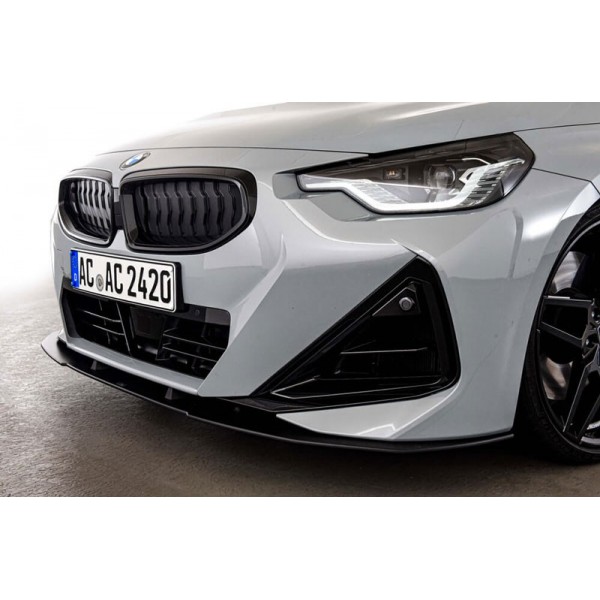 Lame de spoiler Avant AC SCHNITZER BMW SERIE 2 Pack M + M240i G42 (2021+)