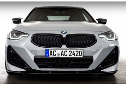 Lame de spoiler Avant AC SCHNITZER BMW SERIE 2 Pack M + M240i G42 (2021+)