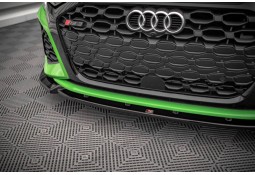 Lame de pare-chocs avant V1 Maxton Design Audi RS3 8Y Sportback / Berline