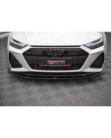 Lame de pare-chocs V2 Maxton Design Audi RS6 / RS7 C8