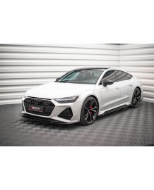 Lame de pare-chocs V2 Maxton Design Audi RS6 / RS7 C8