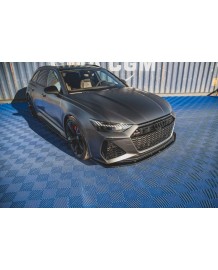 Lame de pare-chocs V2 Maxton Design Audi RS6 / RS7 C8