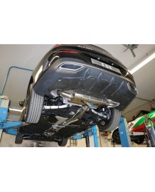 Echappement inox FOX Mercedes CLA 250 2WD & 4Matic C118/X118 (2019+)- Ligne Fap-Back à valves