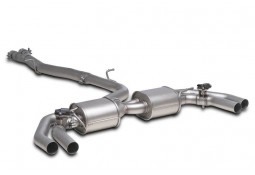 Echappement inox REMUS Audi RS3 8Y Berline 400Ch (2021+)-Ligne Fap-Back à valves Racing