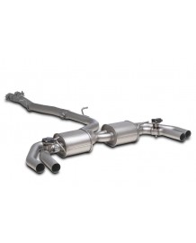 Echappement inox REMUS Audi RS3 8Y Berline 400Ch (2021+)-Ligne Fap-Back à valves Racing