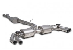 Echappement inox REMUS Audi RS3 8Y Sportback 400Ch (2021+)-Ligne Fap-Back à valves Homologuée