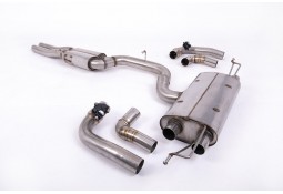 Ligne d'échappement inox FAP-Back à valves MILLTEK Audi RS3 8Y Sportback 400Ch (2021+)(Homologuée)