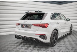 Diffuseur + Embouts look S3 pour Audi A3 S-line 8Y Sportback (2020+)