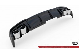 Diffuseur + Embouts look S6 pour AUDI A6 / S6 Avant + Berline S-line C8 (2018-2025)