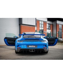 Echappement inox MILLTEK Porsche 992 GT3 (2021+)- Silencieux à valves