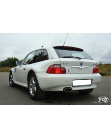 Echappement inox FOX BMW Z3 3,0i 231Ch E36 (1996-2002)-Silencieux