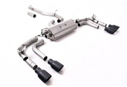 Ligne d'échappement inox Fap-Back à valves MILLTEK VW Tiguan R 320Ch (2021+) Racing