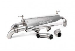 Ligne d'échappement inox FAP-Back à valves MILLTEK Audi R8 V10 5,2l FAP (2020+)