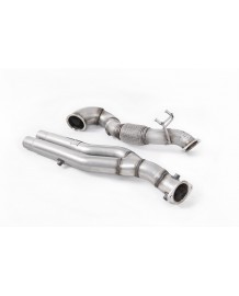 Downpipe + Suppression catalyseurs MILLTEK Audi TTRS MK3 8S 2,5 TFSI avec FAP (2019+)