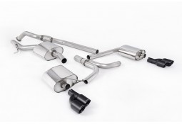 Ligne d'échappement inox Cat-Back MILLTEK Audi A5 2,0 TFSI Coupé/Sportback B8 2WD & 4WD (2008-2012)(Look S5)