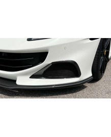 Inserts de pare-chocs avant Carbone NOVITEC Ferrari PORTOFINO M