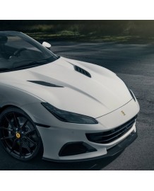 Inserts de pare-chocs avant Carbone NOVITEC Ferrari PORTOFINO M