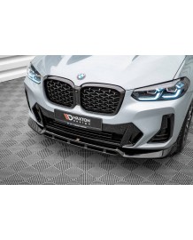 Spoiler / Lame de pare-chocs avant BMW X4 G02 Pack M (2021+)