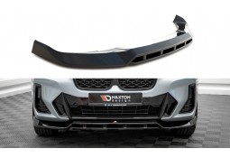 Spoiler Avant Lèvre Pare-chocs Pour BMW X3 G01 X4 G02 2022-2023+ - ABS Noir Brillant, Aérodynamique Et Protection
