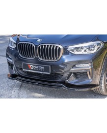 Spoiler / Lame de pare-chocs avant BMW X4 G02 Pack M (2018-2021)
