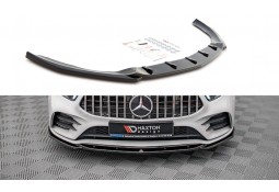 Spoiler / Lame de pare-chocs avant Mercedes Classe A Pack AMG + A35 AMG W177 (2018+)