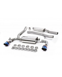 Ligne d'échappement Cat-Back à valves MILLTEK Ford Focus RS MK3 2,3 EcoBoost 4wd (2016-2018)(Homologuée)